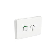 PDL Iconic Switched Socket + Switch 10Amp - Vivid White