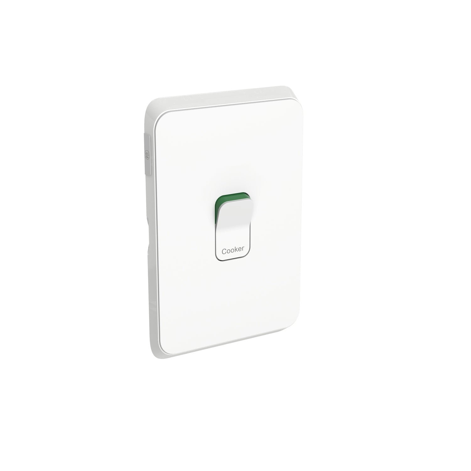 PDL Iconic Cover Plate Cooker Switch 1Gang 45Amp