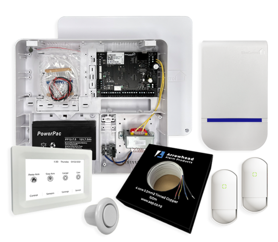 Direct Touch Electrical Arrowhead Alarm Kit with LCD Touch Screen EC-KIT TOUCH W – Electrical ...