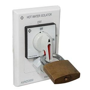 Kraus & Naimer 32Amp 4.6kW Hotwater Isolator Switch