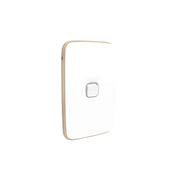 PDL Iconic Essence, cover frame, 1 switch, vertical