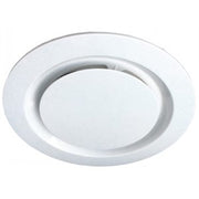 Manrose Toilet Fan Round Fascia - White