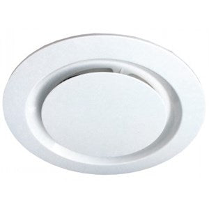 Manrose Toilet Fan Round Fascia - White