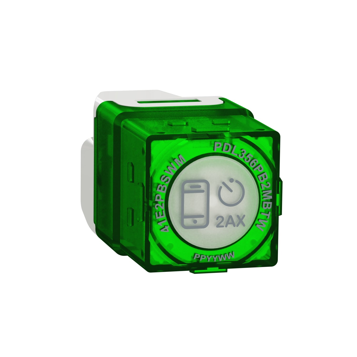PDL Iconic, Push-Button Bluetooth Connected Switch Module, 240V 2AX