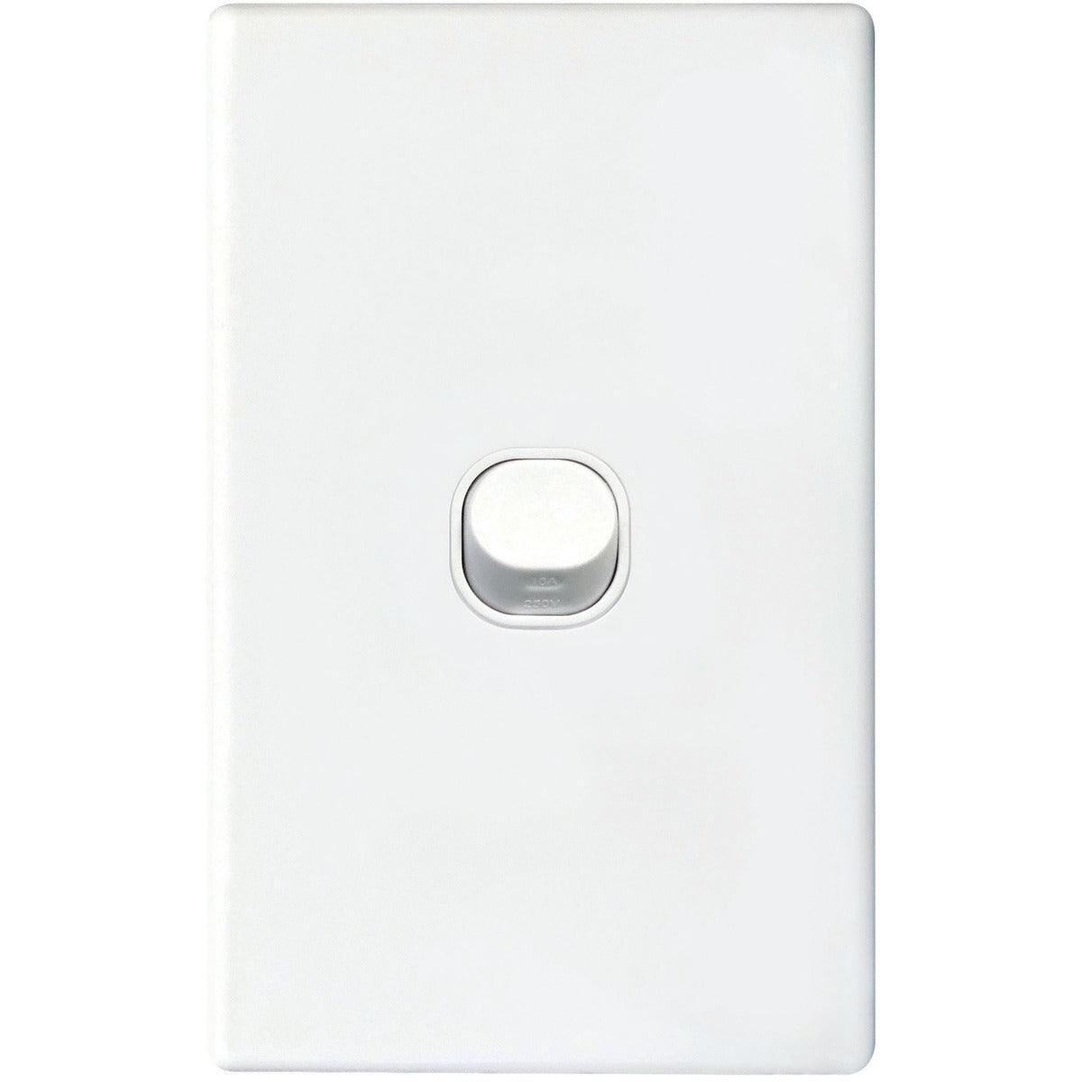 Tradesave 1Gang 16Amp Wall Switch - White