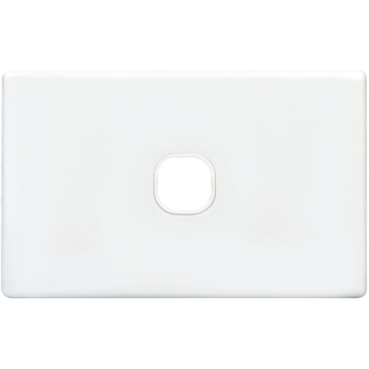 Tradesave 1Gang Grid & Cover Plate - White
