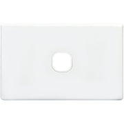 Tradesave 1Gang Grid & Cover Plate - White