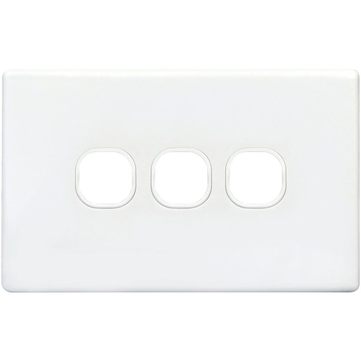 Tradesave 3Gang Grid & Cover Plate - White