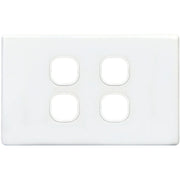 Tradesave 4Gang Grid & Cover Plate - White