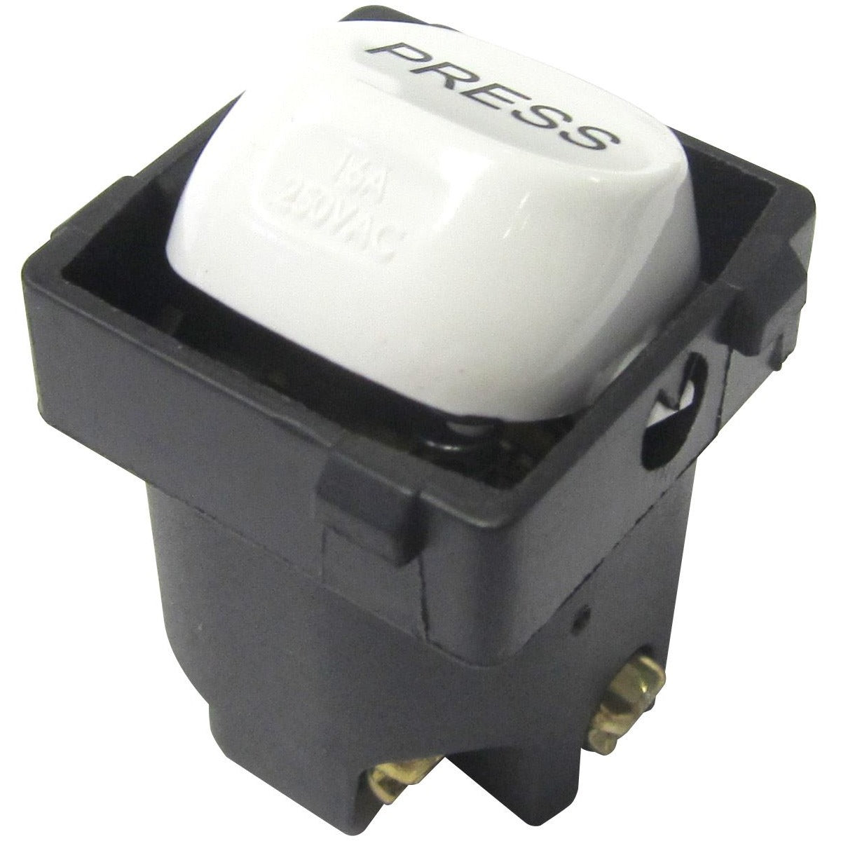 Tradesave 10Amp Spring Return Momentary Switch Module - Press