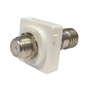 Tradesave F-F Type TV Module - White