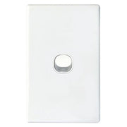 1Gang 16Amp Slimline Wall Switch - White