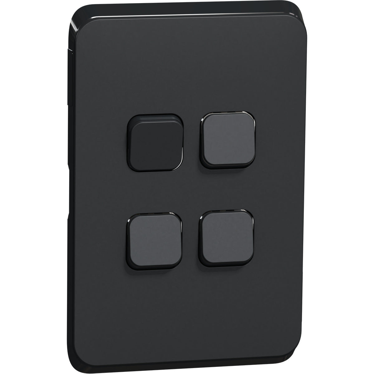 PDL Iconic Cover Plate Switch 4Gang