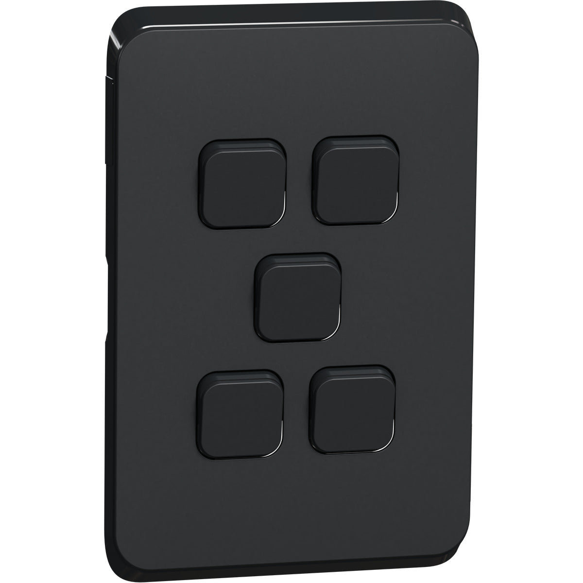 PDL Iconic Cover Plate Switch 5Gang
