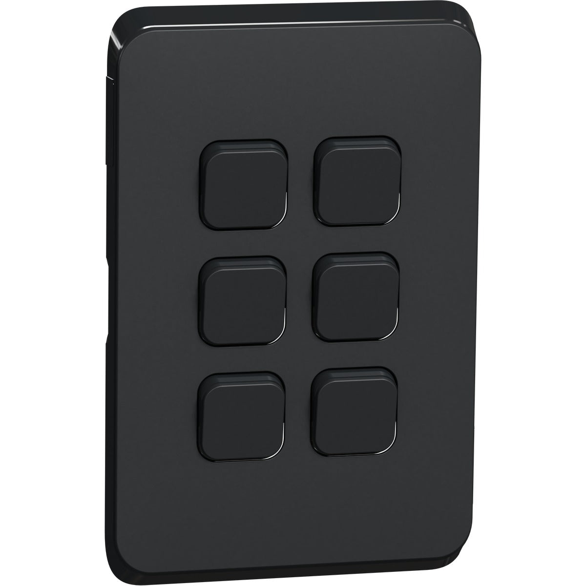 PDL Iconic Cover Plate Switch 6Gang
