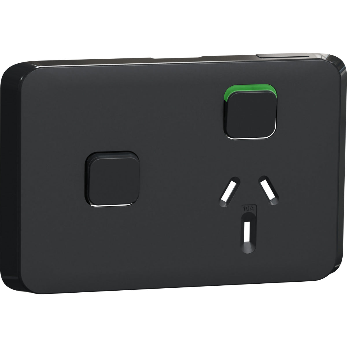 PDL Iconic Cover Plate Switched Socket + Switch 10Amp