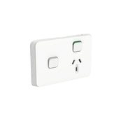PDL Iconic Cover Plate Switched Socket + Switch 10Amp
