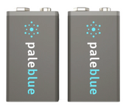 Paleblue USB Rechargeable 9V Batteries - 2Pack