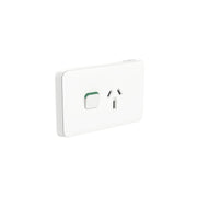 PDL Iconic, cover frame for Single switched GPO Horiz 15A 250V