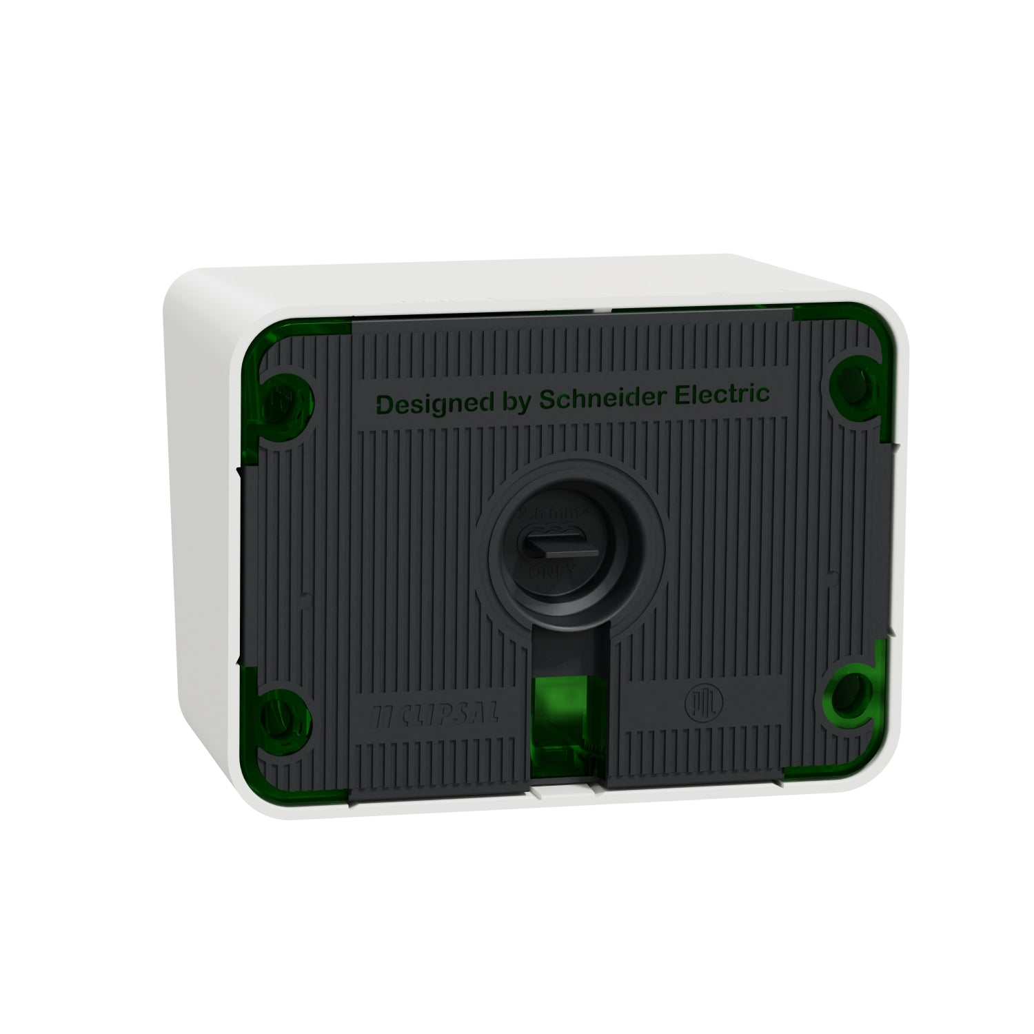 PDL Iconic Outdoor 1 Gang Switch, 20A/16AX, 250 V, Horizontal