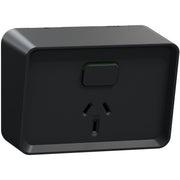 PDL Iconic Outdoor Single 10Amp Socket, 250 V, Horizontal