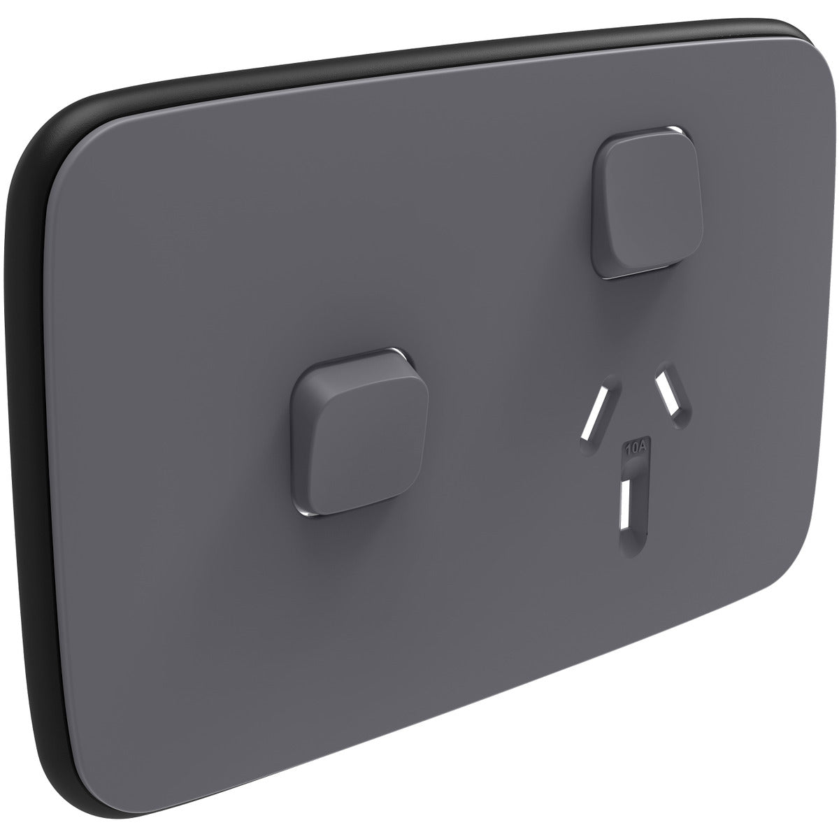 PDL Iconic Essence, cover frame, 2 switches & 1 socket, Horizontal
