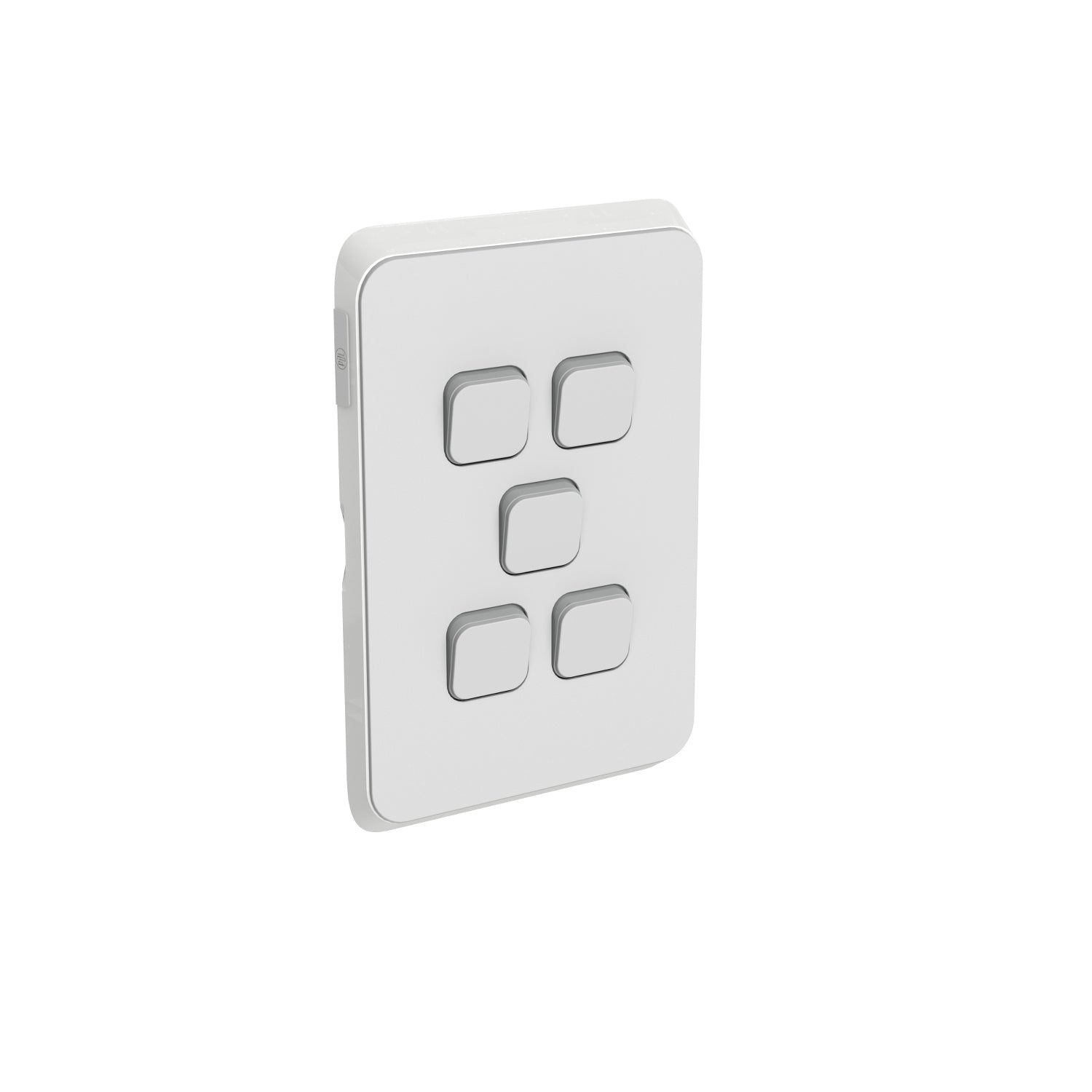 PDL Iconic Cover Plate Switch 5Gang