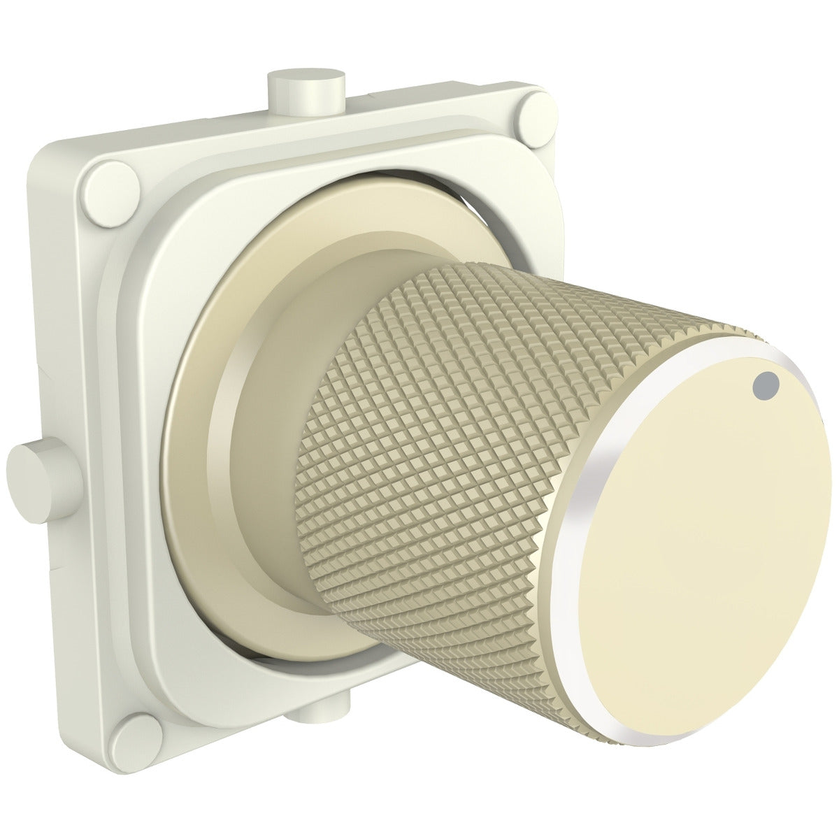 PDL Iconic Styl, knob dimmer for cover frame - Crowne