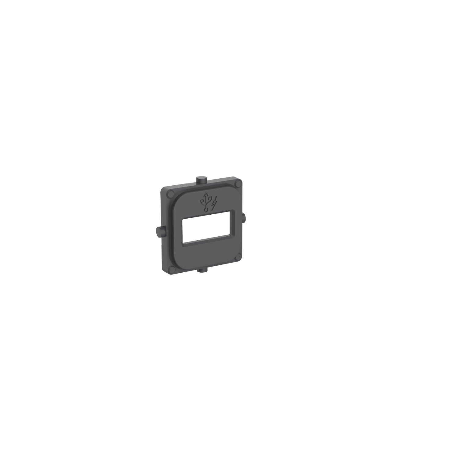 PDL Iconic Cap Single USB A - Anthracite
