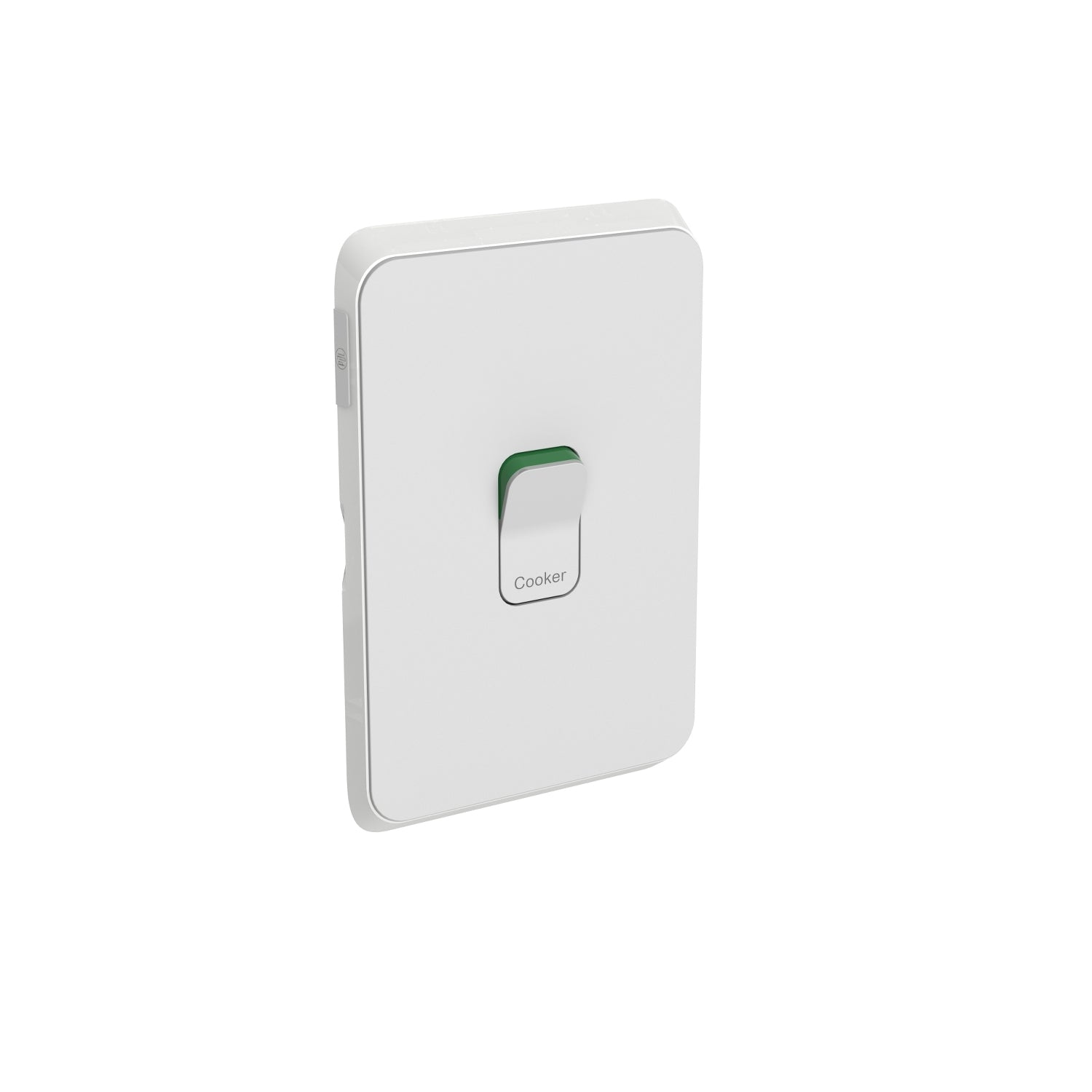 PDL Iconic Cover Plate Cooker Switch 1Gang 45Amp