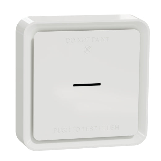 Clipsal Wiser, Smoke detector, 230V, IP20, White