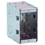 PDL Metal Flush Box 1Gang 50mm for Concrete Installations