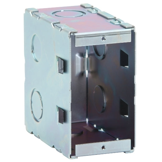 PDL Metal Flush Box 1Gang 50mm for Concrete Installations