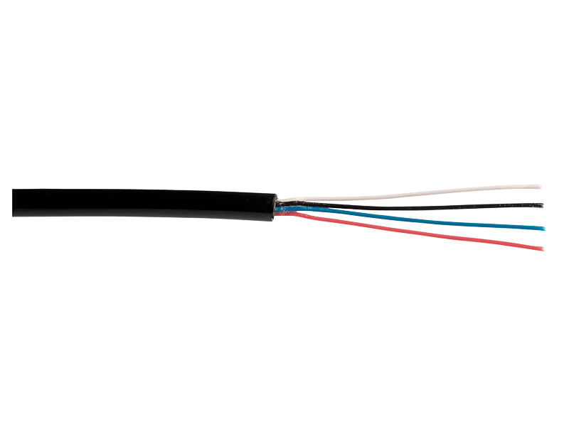 2Pair Black 0.63mm Underground Telephone Cable - Per Metre
