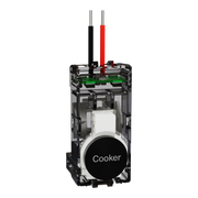 Clipsal Push button adaptor, Solis T Series, marked COOKER