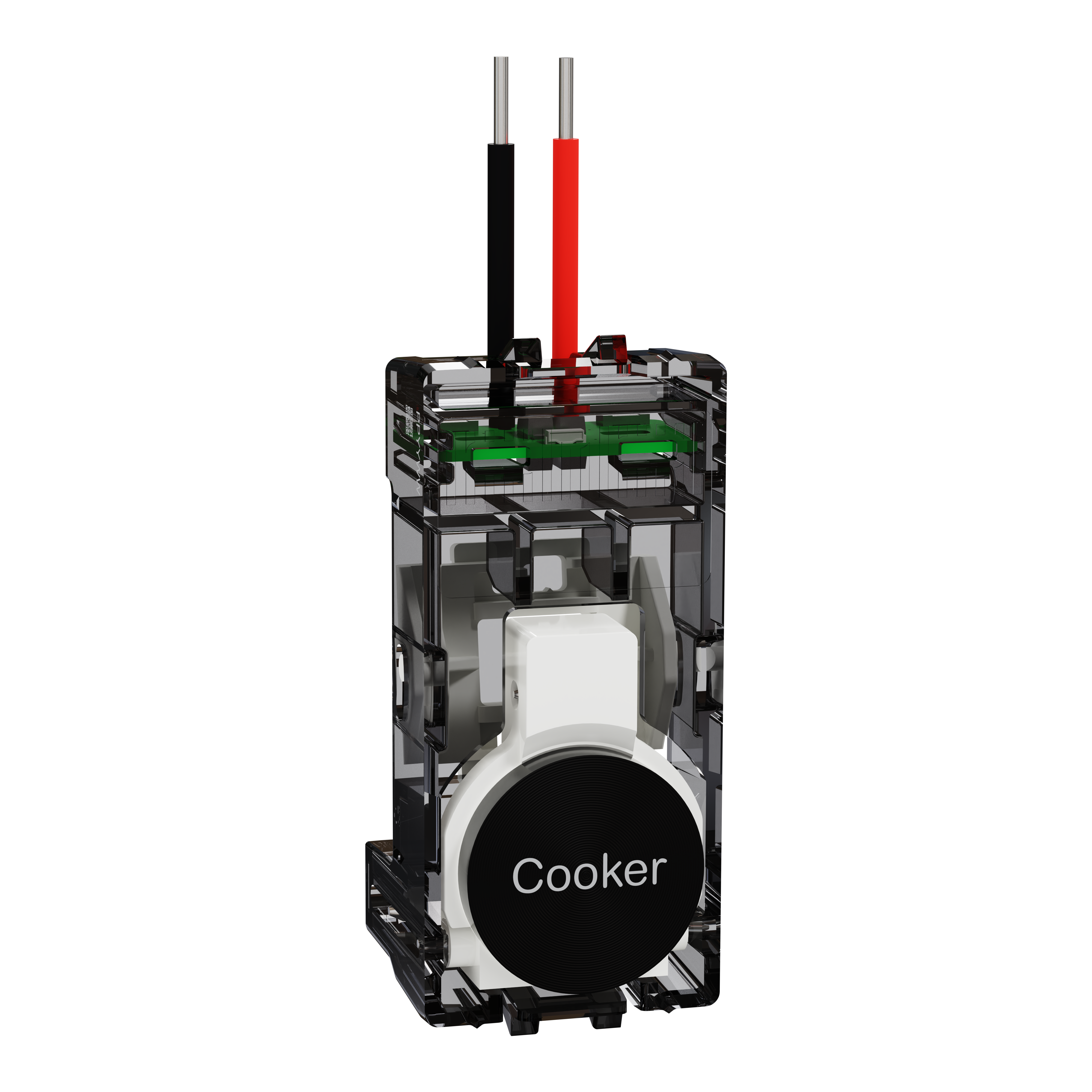 Clipsal Push button adaptor, Solis T Series, marked COOKER
