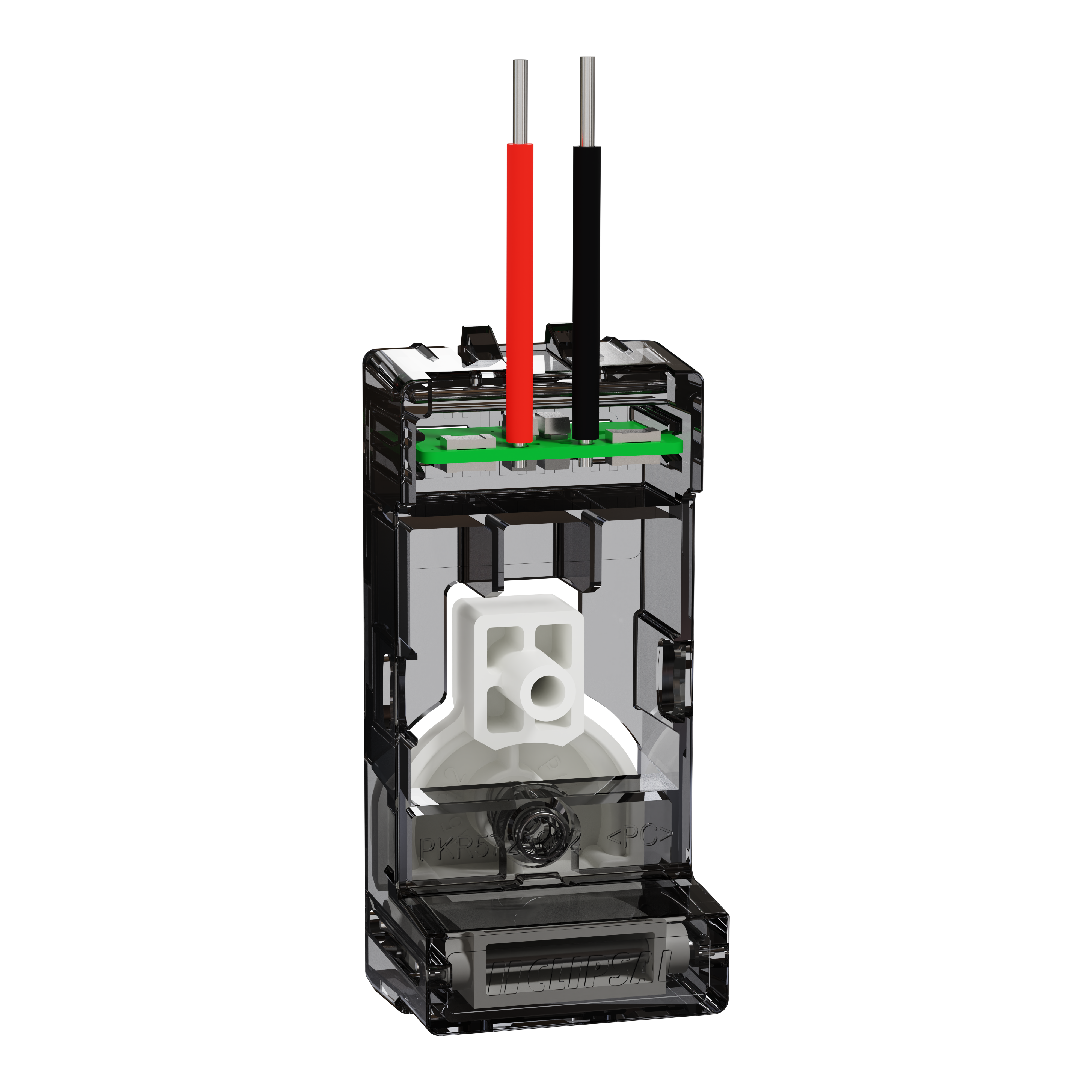 Clipsal Push button adaptor, Solis, for wiser module