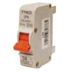 Logix LP6 Plug In Circuit Breaker 6A 3kA