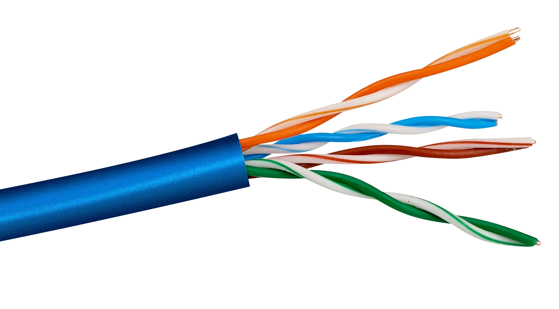Dynamix Cat5e UTP Solid Blue - Per Metre