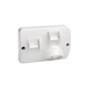 PDL Weatherproof Socket + Switch IP55 10Amp - Grey