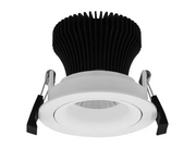 Ambius 12W LED 87mm Round Tilt Arch Downlight 3K 4K