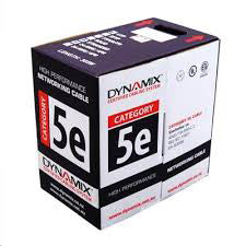 Dynamix Cat5e UTP Solid 305m Box - Blue