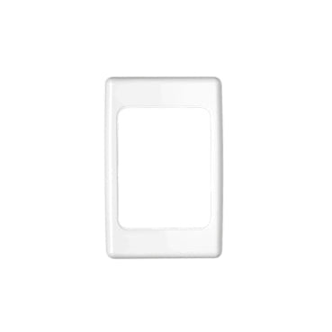 Clipsal 1 Gang Curved Surround - White