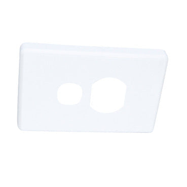Clipsal Single Horizontal Socket Cover Plate