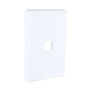 Clipsal 1Gang Grid & Cover Plate  - White