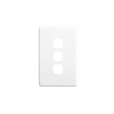 Clipsal 3 Gang Switch Cover Plate