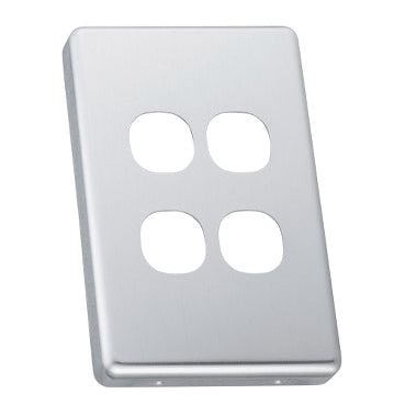 Clipsal 4Gang Switch Cover Plate