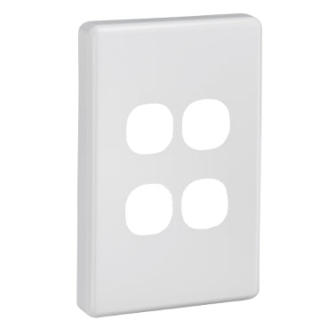 Clipsal 4Gang Switch Cover Plate
