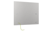 Switchboard metal back plate, MAX9, type 2, 1 row