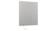 Switchboard metal back plate, MAX9, type 2, 2 row